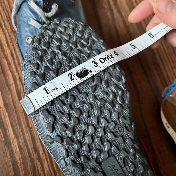 STELLA soft cornflour blue leather sneakers - Picture 13 of 13